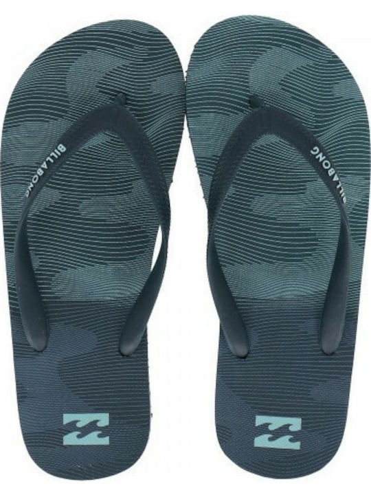 Billabong Tides Resistance Men's Flip Flops Blue