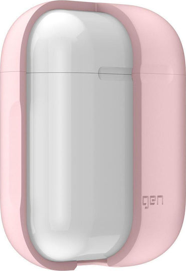 Spigen Silicone Case Silicone Case with Keychain Pink for Apple AirPods