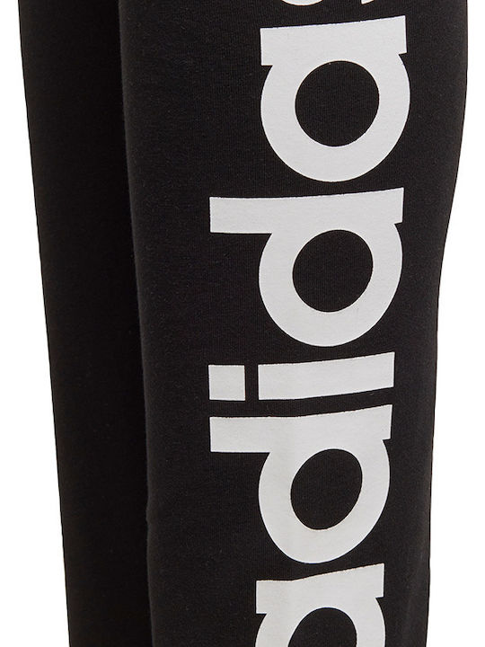 Kinder Leggings Sport Lang Schwarz