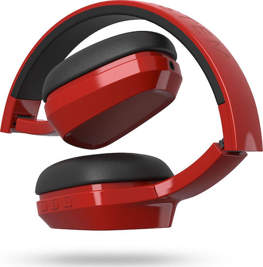 Energy Sistem 1 Bluetooth Безжични Bluetooth Over Ear Слушалки с 8 часа Работа Червени