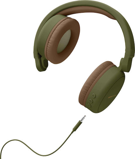 Energy Sistem 2 Bluetooth Kabellos / Kabelgebunden Über Ohr Kopfhörer mit 22 Stunden Betriebszeit Khaki