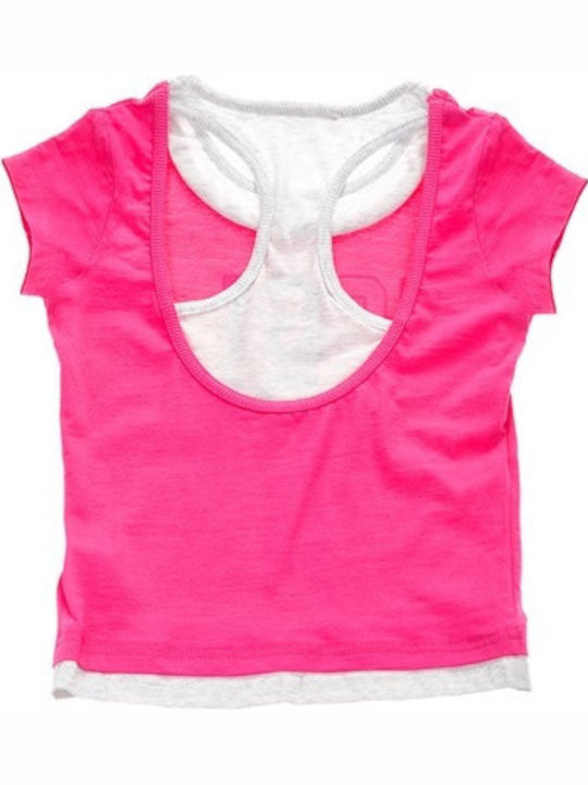 BodyTalk Kids Blouse Short Sleeve Fuchsia