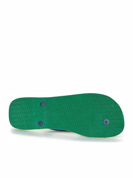 Brasil Layers Men's Flip Flops Blue