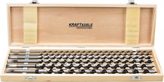 Kraft & Dele Set 6 Burghie Pentru Lemn