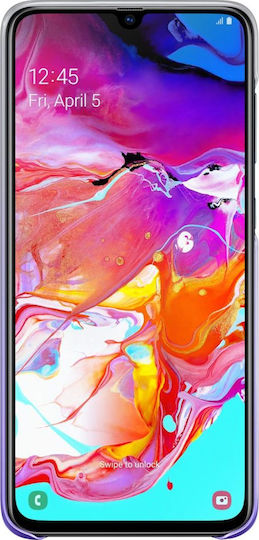 Samsung Back Cover Silicone Purple (Galaxy A70)