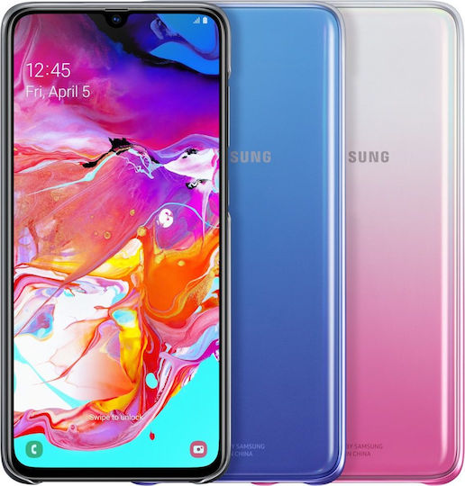 Samsung Back Cover Silicone Purple (Galaxy A70)