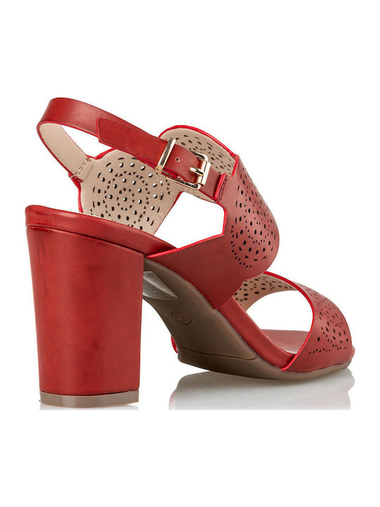 Sandalen Rot