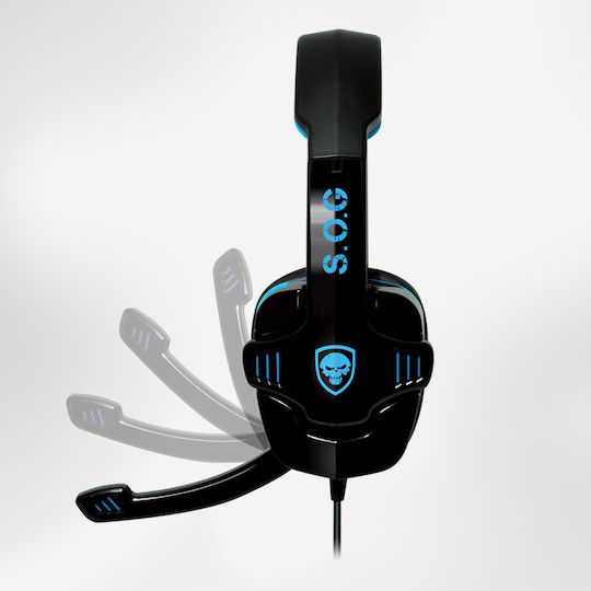 Spirit of Gamer Xpert H2 Надушници Геймърски слушалки с връзка 3,5 мм / USB Черен