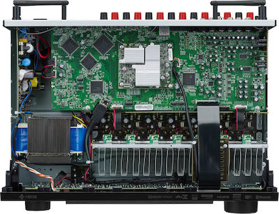 Denon AVR-X1600H Ραδιοενισχυτής Home Cinema 4K 7.2 Καναλιών 80W/8Ω 120W/6Ω με HDR και Dolby Atmos Μαύρος