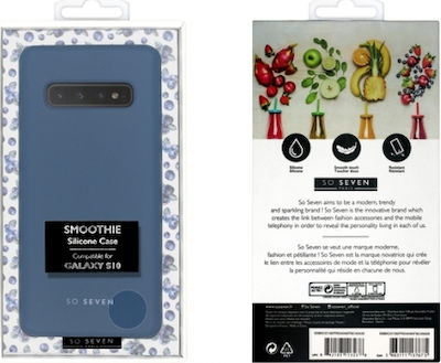 So Seven Smoothie Back Silicone Back Cover Blue (Galaxy S10)