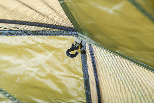 Camping Plus by Terra Norma 4P Summer Camping Tent Igloo Green for 4 People 240x210x150cm