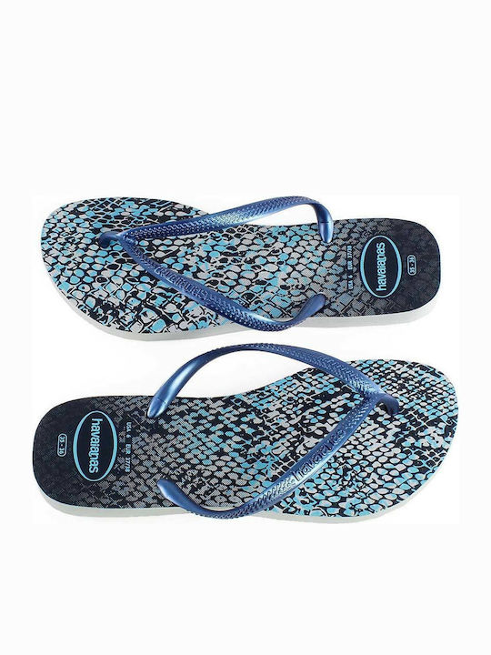 Slim Animals Women's Flip Flops Navy Blue