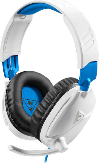 Turtle Beach Recon 70 Over Ear Gaming Headset με σύνδεση 3.5mm Λευκό