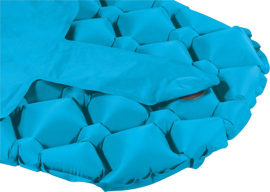 Ferrino Air Lite Mat Αυτοφούσκωτο Μονό Υπόστρωμα Camping 190x57cm Πάχους 5cm Μπλε