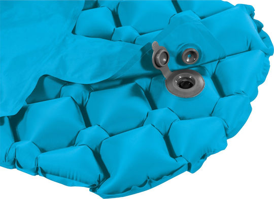 Ferrino Air Lite Mat Αυτοφούσκωτο Μονό Υπόστρωμα Camping 190x57cm Πάχους 5cm Μπλε