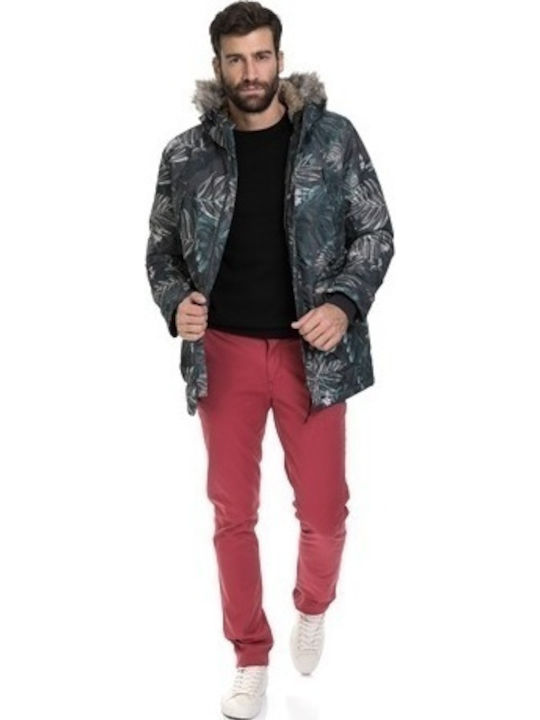 Trousers Chino in Regular Fit Berry
