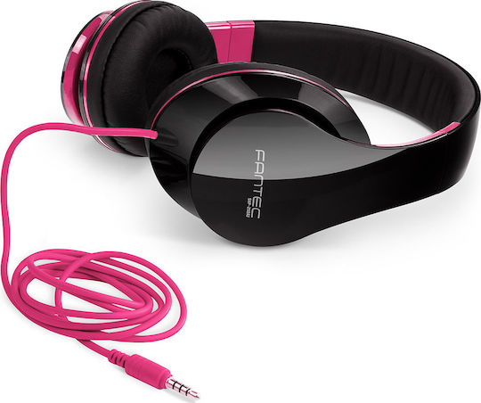 Fantec SHP-250AJ Жични On Ear Слушалки Розови