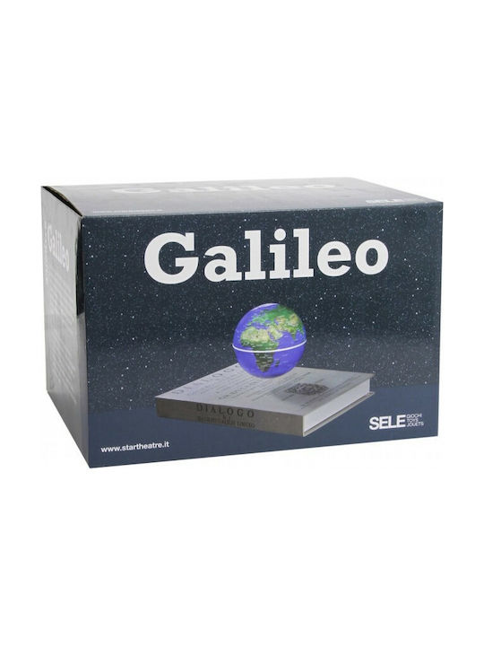 Selegiochi Floating World Globe with Diameter 17.6cm and Height 26.2cm Galileo