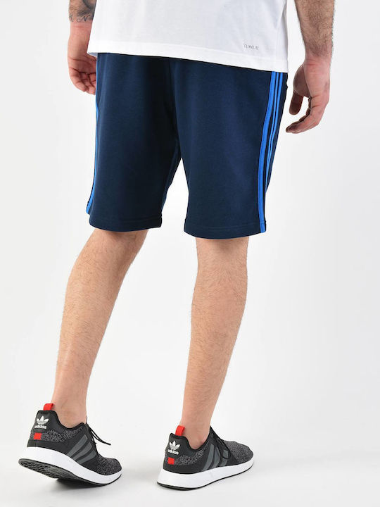adidas Originals 3 Stripes Αθλητική Ανδρική Βερμούδα Navy Μπλε