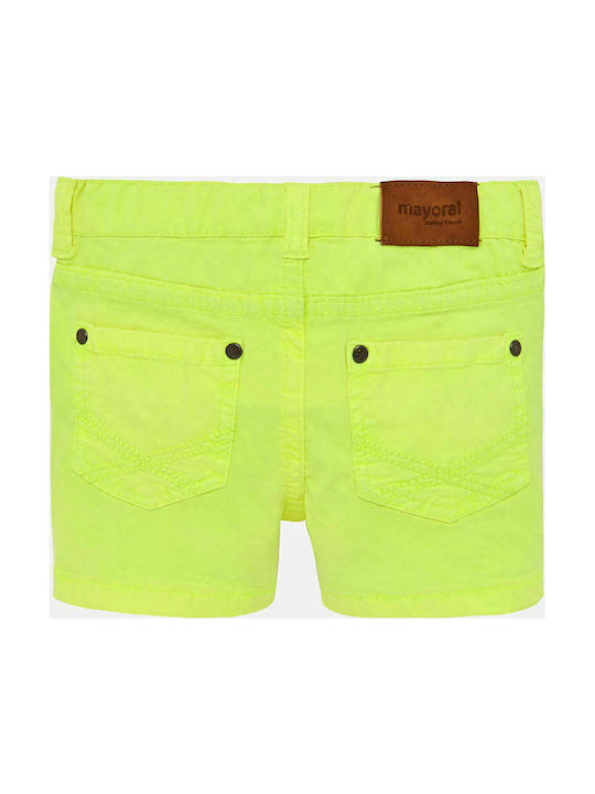 Mayoral Kids Shorts/Bermuda Fabric Yellow