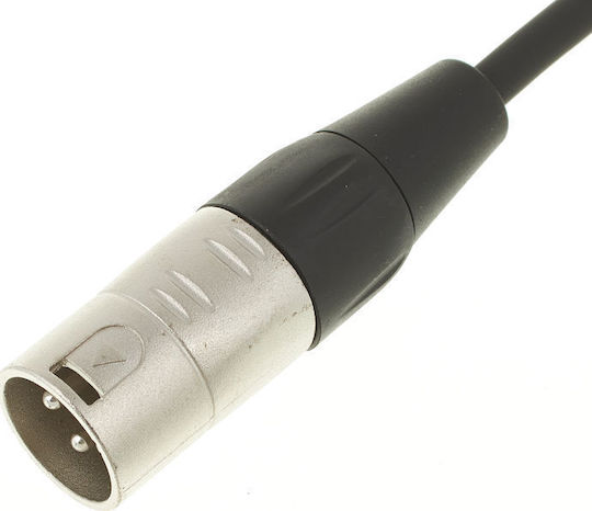 Cordial Kabel XLR-Stecker - XLR-Buchse Schwarz 2.50m CFM 2.5 FM
