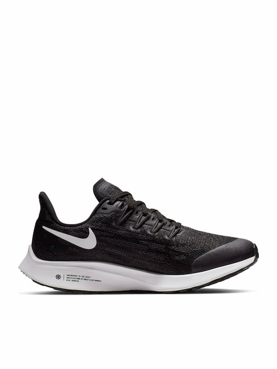 Air Zoom Pegasus 36 Αθλητικά Παιδικά Παπούτσια Running με Κορδόνια Black / White / Thunder / Grey