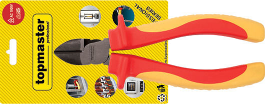 Topmaster Electrician's Side Cutter 160mm Side Cutter Electrician Length 160mm