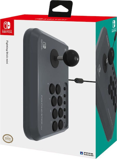 Hori Fighting Stick Mini Джойстик С кабел Съвместим с Превключвател