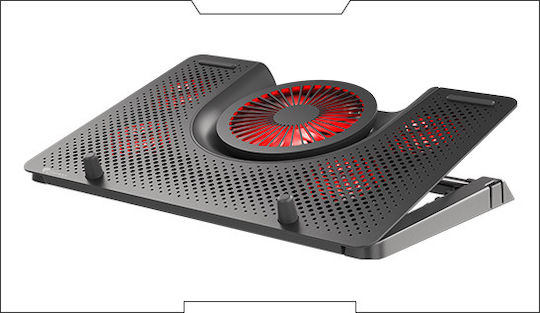Genesis Oxid 550 Cooling Pad για Laptop έως 17.3" με 5 Ανεμιστήρες και Φωτισμό