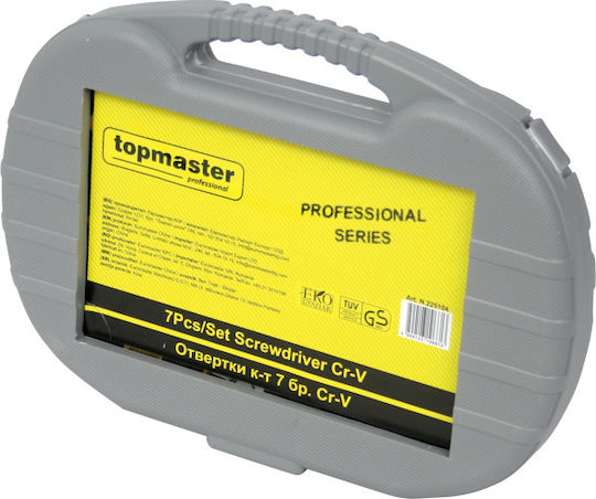 Topmaster Set 7 Șurubelnițe cu 7 Vârfuri Schimbabile