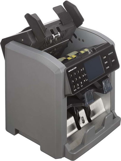 Ratiotec Rapidcount X500 Καταμετρητής Χαρτονομισμάτων Μικτής Καταμέτρησης με Ταχύτητα 1200/min & UV| IR Ανίχνευση Πλαστών