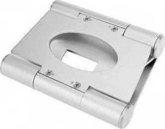 Folding Pivot Aluminum Таблет Стойка За офиса до 10" в Сребрист цвят