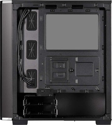 Corsair Carbide 175R RGB Gaming Midi Tower Κουτί Υπολογιστή με Πλαϊνό Παράθυρο Μαύρο