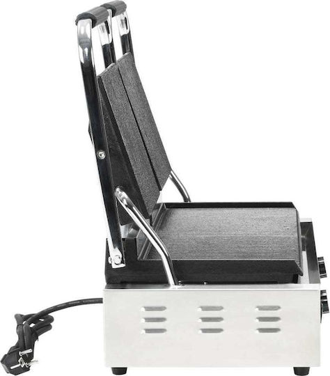vidaXL mit glatten Oberflächen aus mit geriffelten Oberflächen aus 3600W Panini
