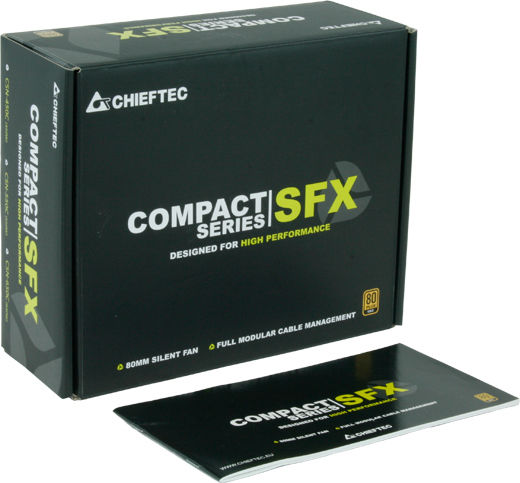 Chieftec Compact SFX 450W Μαύρο Τροφοδοτικό Υπολογιστή Full Modular 80 Plus Gold