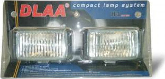 DLAA LA7020 Τετράγωνοι Προβολείς Αυτοκινήτου LED Universal 12V 55W 70cm με Λευκό Φωτισμό 2τμχ