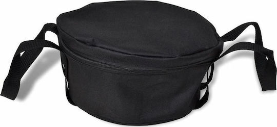 vidaXL Гърне Кръгло Метално 38x38см 1бр