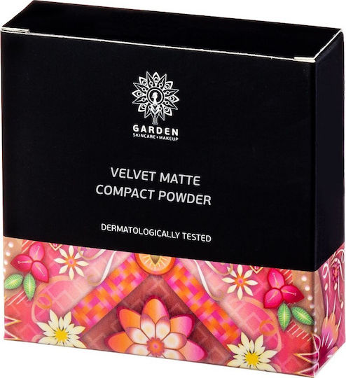 Garden Velvet Matte Compact Powder Puder 02 Butter Cookie 10gr