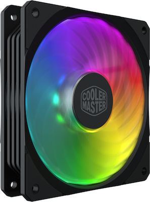 CoolerMaster Masterfan SF120R ARGB Case Fan (2000rpm / 59cfm) με Σύνδεση 4-Pin PWM