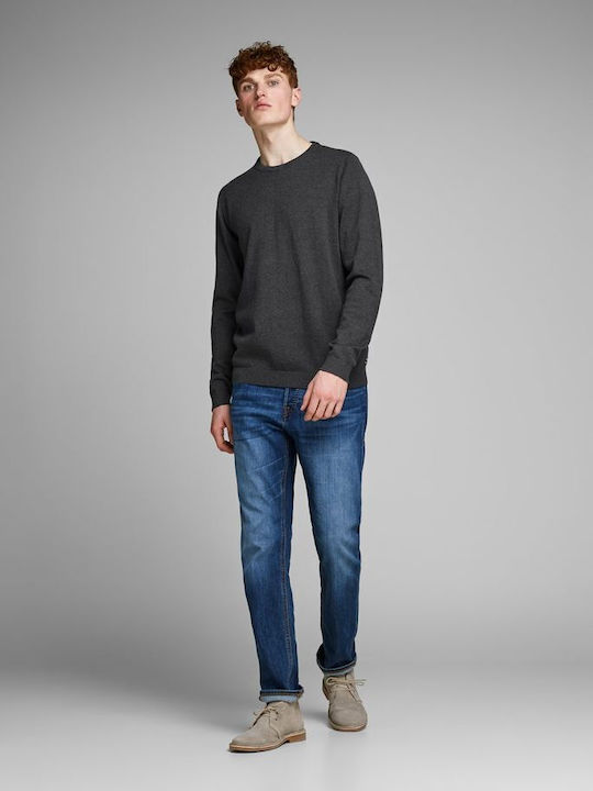 Long Sleeve Sweater Dark Grey Melange