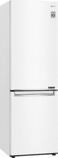 LG Combină frigorifică 341lt Total NoFrost Î186xL59.5xA68.2cm. Alb GBP31SWLZN