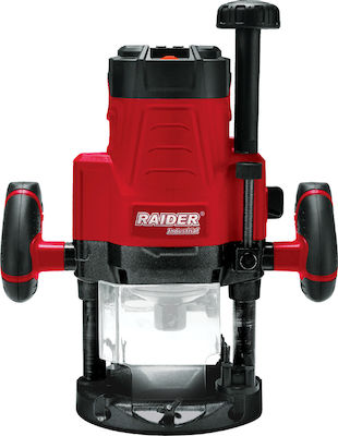 Raider RDI-ER14 Plunge Router 2200W with Speed Settings and Suction System