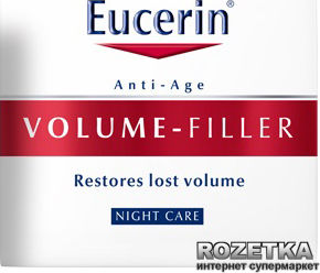 Eucerin Hyaluron-Filler + Volume Lift Крем Лице за Всички видове Кожа 50мл