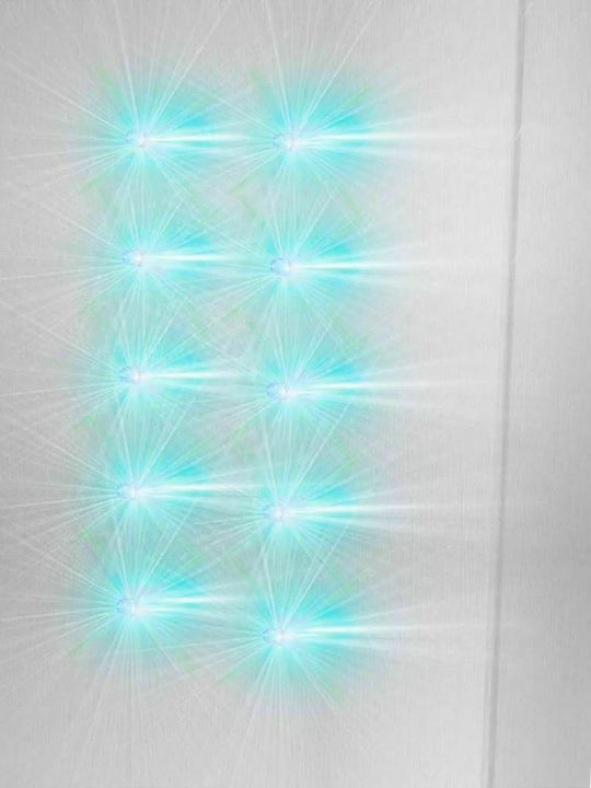 vidaXL Shower Column with Hydromassage 130cm Silver