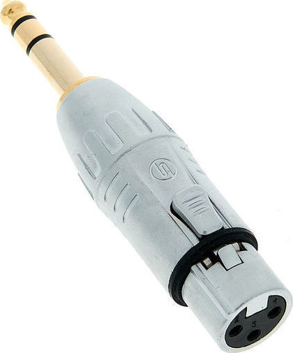 Seetronic Конвертор 6.3mm Мъжки в XLR Женски Сребрист 1 Брой MA3FP3