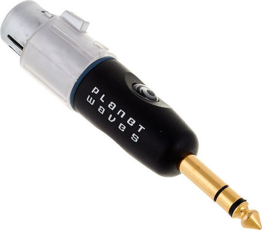 Planet Waves Μετατροπέας XLR female σε 6.3mm male Ασημί 1τμχ PW-P047AA