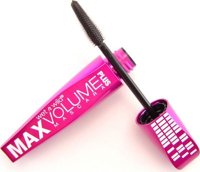 Wet n Wild Max Volume Plus Wasserdicht Mascara für Band Schwarz 8ml