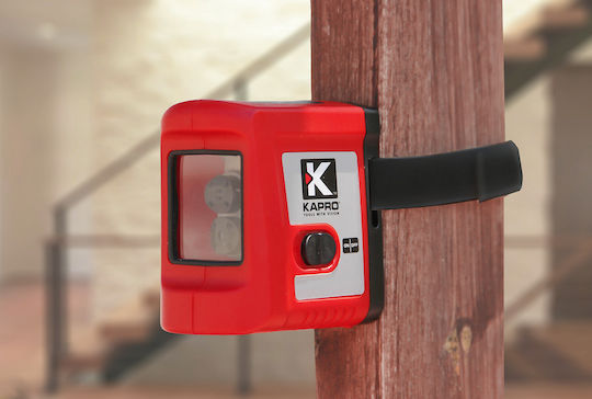 Kapro 862 Αυτορυθμιζόμενο Γραμμικό Αλφάδι Laser Κόκκινης Δέσμης με Εύρος Εργασίας 20m
