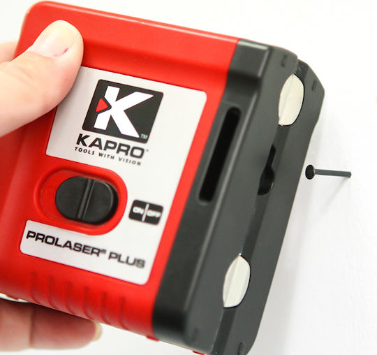 Kapro 862 Αυτορυθμιζόμενο Γραμμικό Αλφάδι Laser Κόκκινης Δέσμης με Εύρος Εργασίας 20m