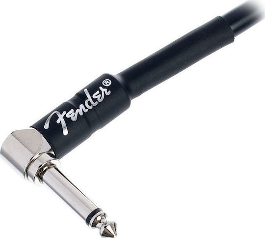 Fender Professional Кабел 6,3 мм мъжки - 6,3 мм мъжки 0.9м Черен